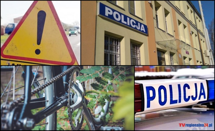 Pięciu nietrzeźwych rowerzystów. Paliła się sterta opon na nieużytku.&#8230;