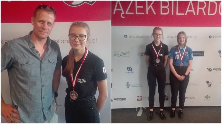 Brązowa medalistka Mistrzostw Polski w Bilard trenuje w UKS Lisewo.