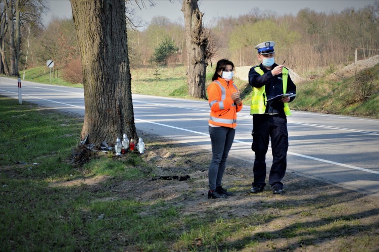 Tczew. Badali przyczyny wypadków śmiertelnych na DK22 i DK91. 