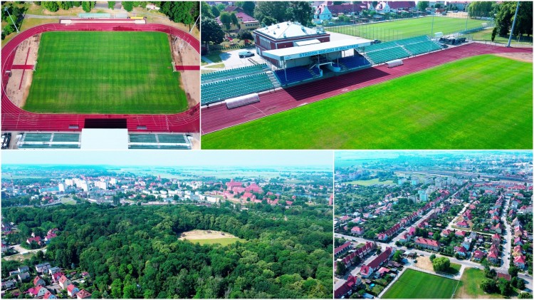 Stadion i boiska treningowe. 120 metrów nad Malborkiem - ul. Toruńska&#8230;