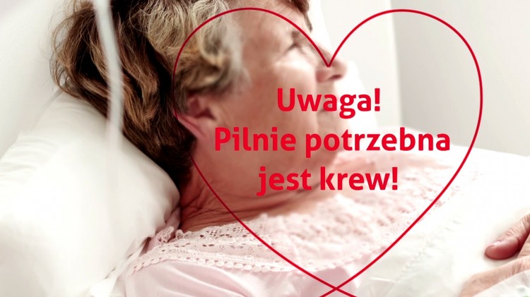 Uwaga! Pilnie potrzebna jest krew!