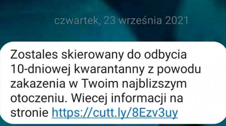 Sanepid ostrzega – uważajmy na fałszywe SMS-y.