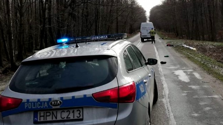 Sztum. Potrącony rowerzysta z obrażeniami ciała trafił do szpitala.&#8230;