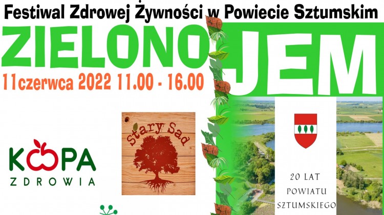 Sztum. Festiwal Zdrowej Żywności na 20-lecie Powiatu.