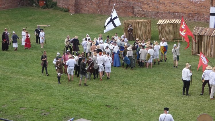 Malbork. Oblężenie Malborka dzień pierwszy 22.07.2022