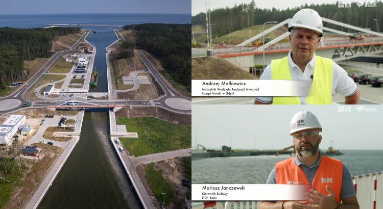 Przekop Mierzei Wiślanej Pierwszy etap budowy drogi wodnej łączącej…