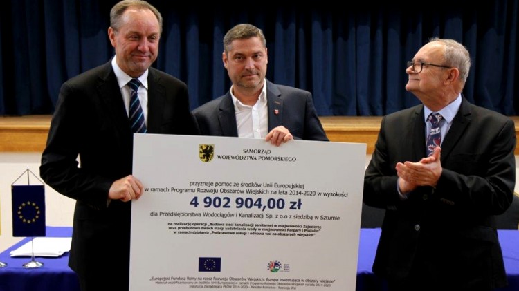Region. Powstaną nowe zbiorniki retencyjne i sieci wodociągowe. Dzierzgoń,&#8230;