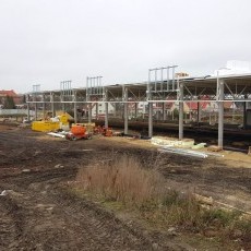 Budowa pawilonu handlowego na Chodkiewicza w Malborku. Zobacz postęp&#8230;
