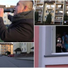 Zagrali dla medyków i mieszkańców Malborka. Akcja #BędzieDobrze w…
