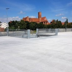 Malbork. Budowa parkingu wielopoziomowego przy ul. Sierakowskich. Zobacz…