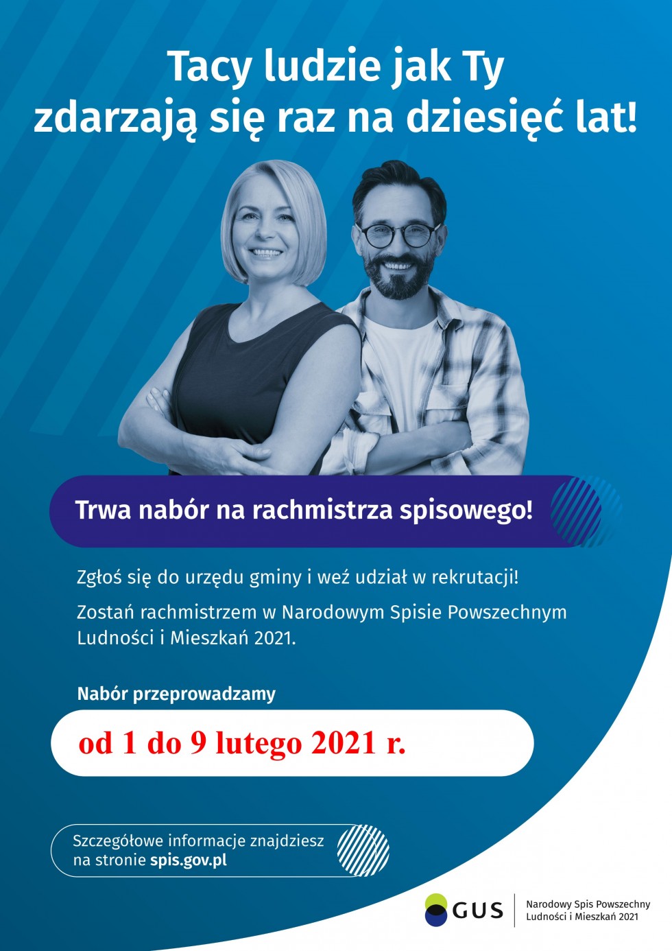 Gmina Miłoradz. Rozpoczął się nabór na rachmistrzów spisowych w ramach Narodowego Spisu Powszechnego 2021.