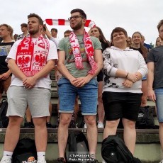 Polska - Szwecja mecz na wałach von Plauena w Malborku - 23.06.2021