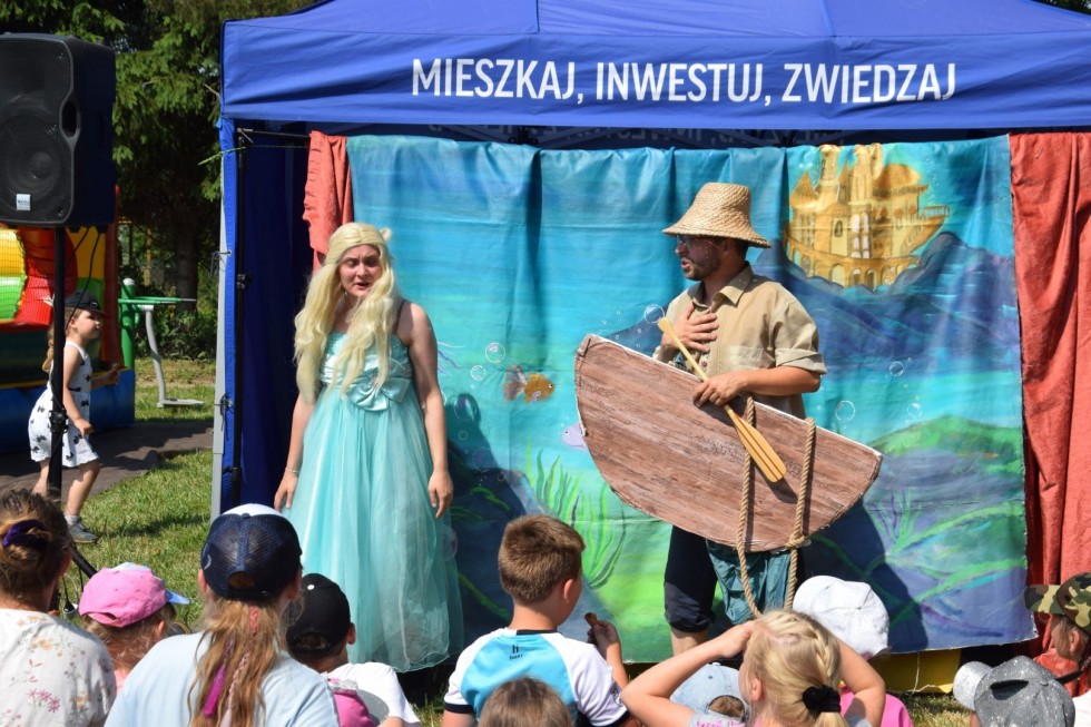 Powiat nowodworski. Uroczyste otwarcie centrum rekreacyjno-turystycznego w Marzęcinie.