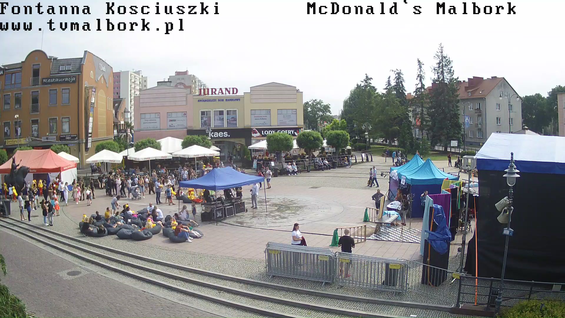 10. urodziny Radia Malbork na placu Jagiellończyka. Zobacz telegraficzny skrót imprezy
