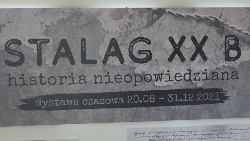Malbork. Wystawa Stalag XX B dostępna dla odwiedzających.