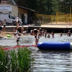 Malbork. Kąpielisko miejskie idealne na upały.