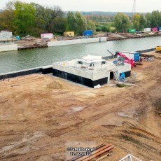 Most w Nowakowie. Postęp prac na budowie II etapu drogi wodnej: Zalew&#8230;