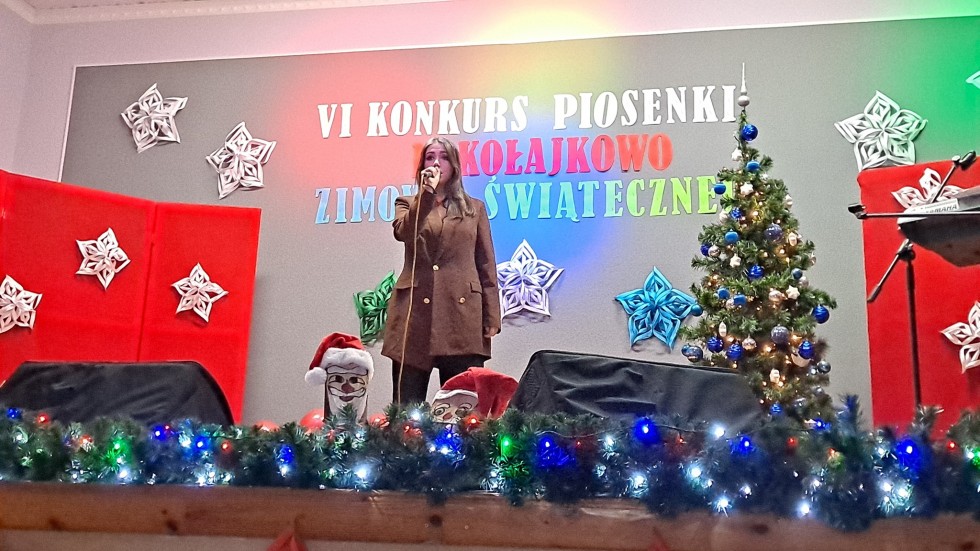 Gmina Stare Pole. Sukces Weroniki Drezner w konkursie piosenek świątecznych.