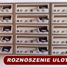 Poszukuje ulotkarza lub firmy do roznoszenia ulotek na terenie Malborka.