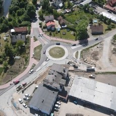 Nowe rondo w Nowym Dworze Gdańskim wkrótce będzie przejezdne. Zobacz…