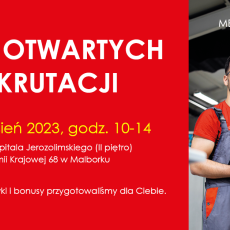 Meble Wójcik zaprasza mieszkańców Malborka, Sztumu, Nowego Stawu i Nowego Dworu Gdańskiego na Dzień Otwartych Rekrutacji