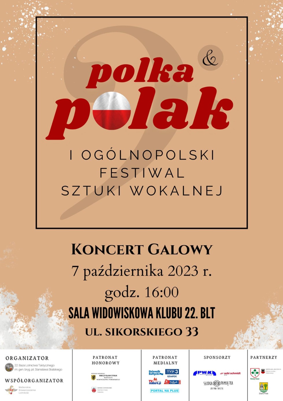 Malbork. W ten weekend Ogólnopolski Festiwal Sztuki Wokalnej – zaproszenie.