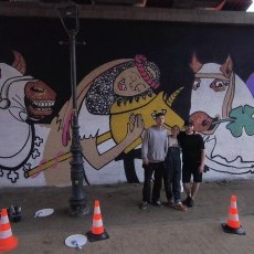 Nowy mural w Malborku. Powstał pod mostem przy bulwarze. Zobacz zdjęcia…
