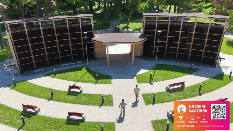 Nowe tężnie solankowe we Fromborku są już gotowe! Fotorelacja