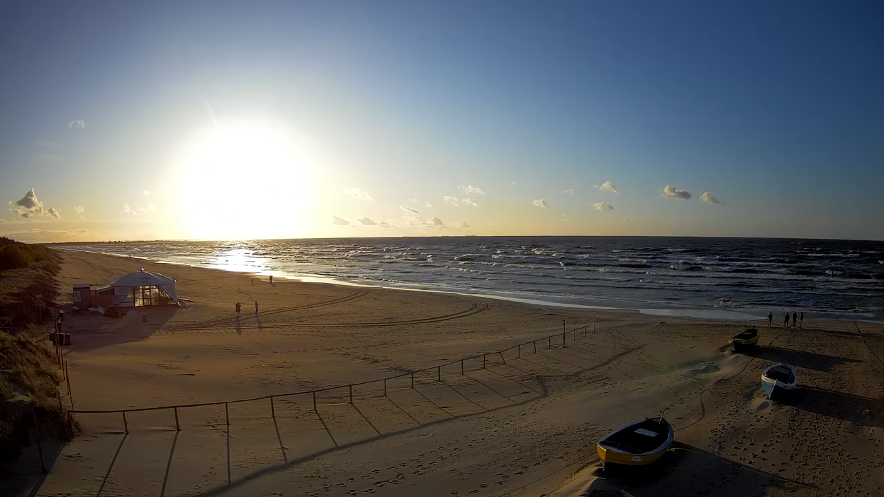 Jantar plaża live. Pogoda w Jantarze. Kamery nad Morzem Bałtyckim 