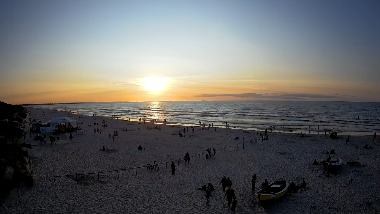Jantar plaża live. Pogoda w Jantarze. Kamery nad Morzem Bałtyckim 