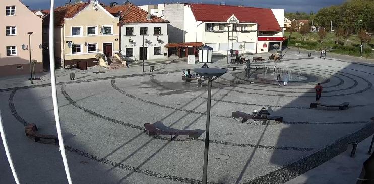 Podgląd: Frombork - Rynek - Fontanna - ul. Pocztowa