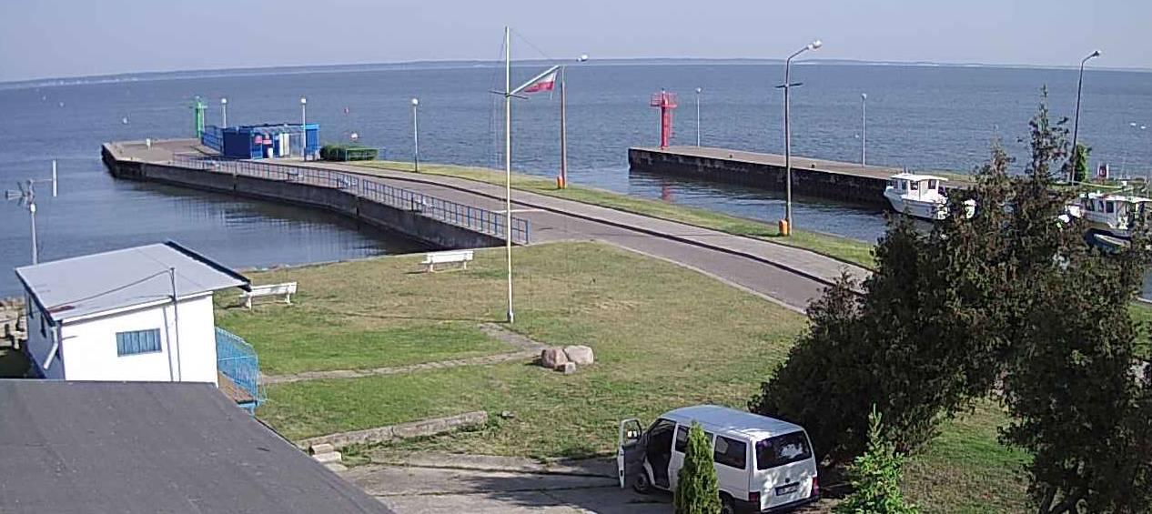 Podgląd: Frombork - wyjście z portu. Mikołaj Kopernik zaprasza - Zalew Wiślany aktualna pogoda 