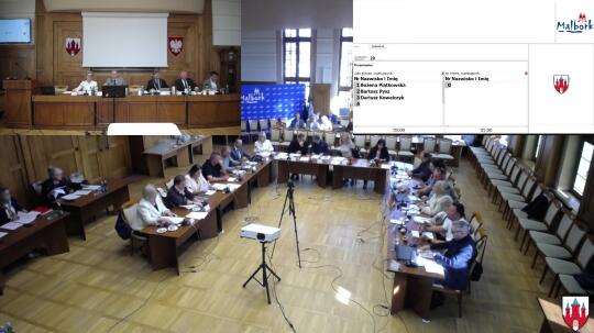 XXXV Sesja Rady Miasta Malborka. W programie zmiany budżetu na 2026 rok i skargi na działalność burmistrza – zobacz wideo