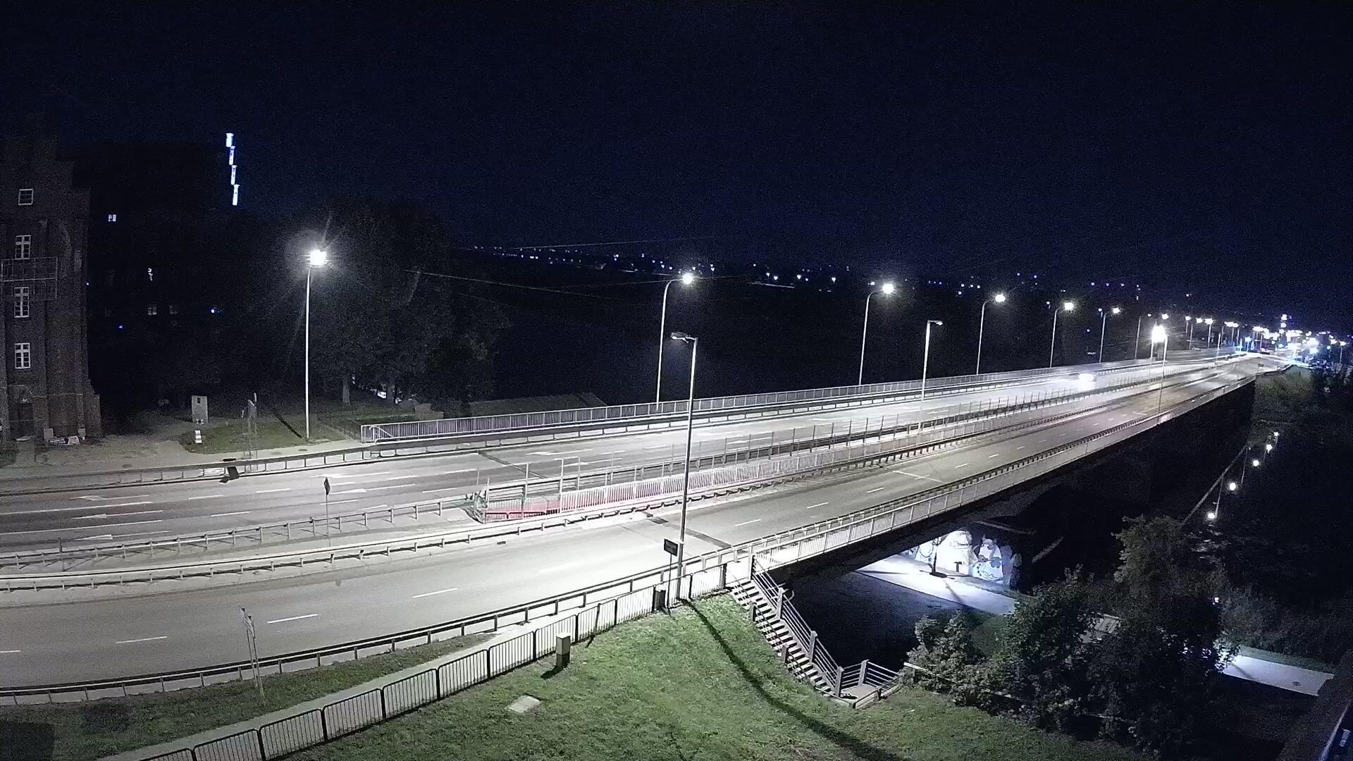Podgląd: Kamera Malbork na żywo – mosty nad Nogatem | DK22 i DK55