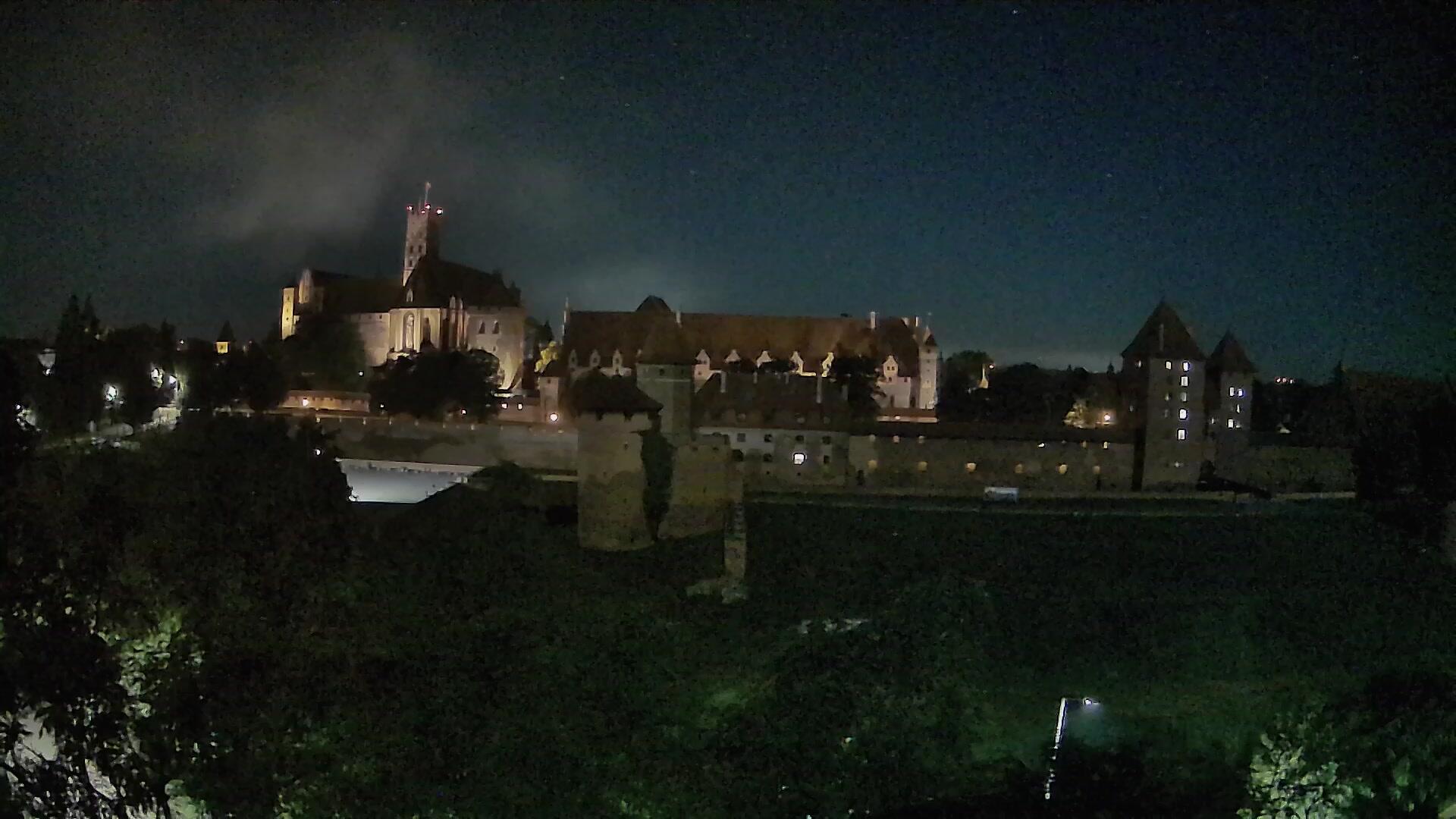 Podgląd: Zamek w Malborku na żywo. Malborska Madonna. 