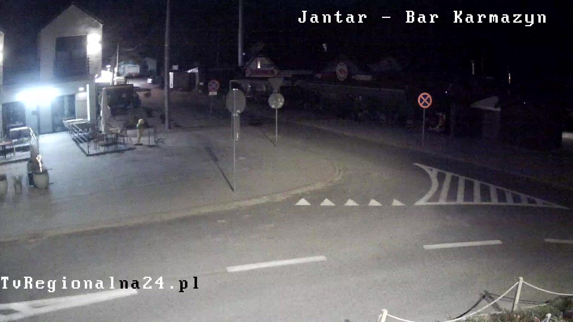 Podgląd: Bar KARMAZYN i Smażalnia Ryb zaprasza przez cały rok. Aktualna pogoda w Jantarze kamera on line  